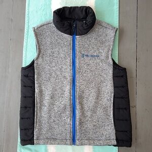 Free Country Boys Full Front Zip Fleece‎ Hybrid Sleeveless Vest